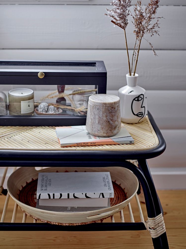 Tables basses - Loue Table basse, Noir, Rotin - BLOOMINGVILLE MULTIBRAND HOUSE