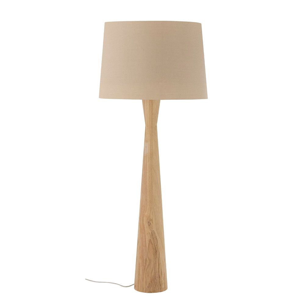 Lampadaires - Leonor Lampadaire, Nature, Bois d'hévéa - CREATIVE COLLECTION