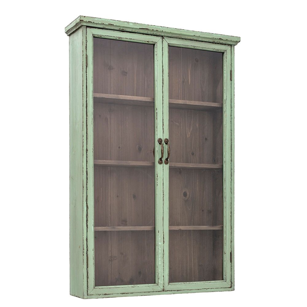 Buffets - Hazem Armoire, Verte, Bois de sapin  - CREATIVE COLLECTION