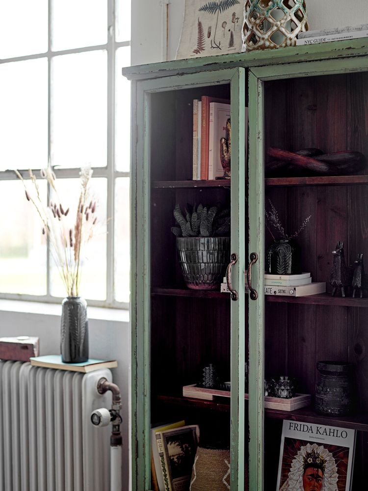 Buffets - Hazem Armoire, Verte, Bois de sapin  - CREATIVE COLLECTION