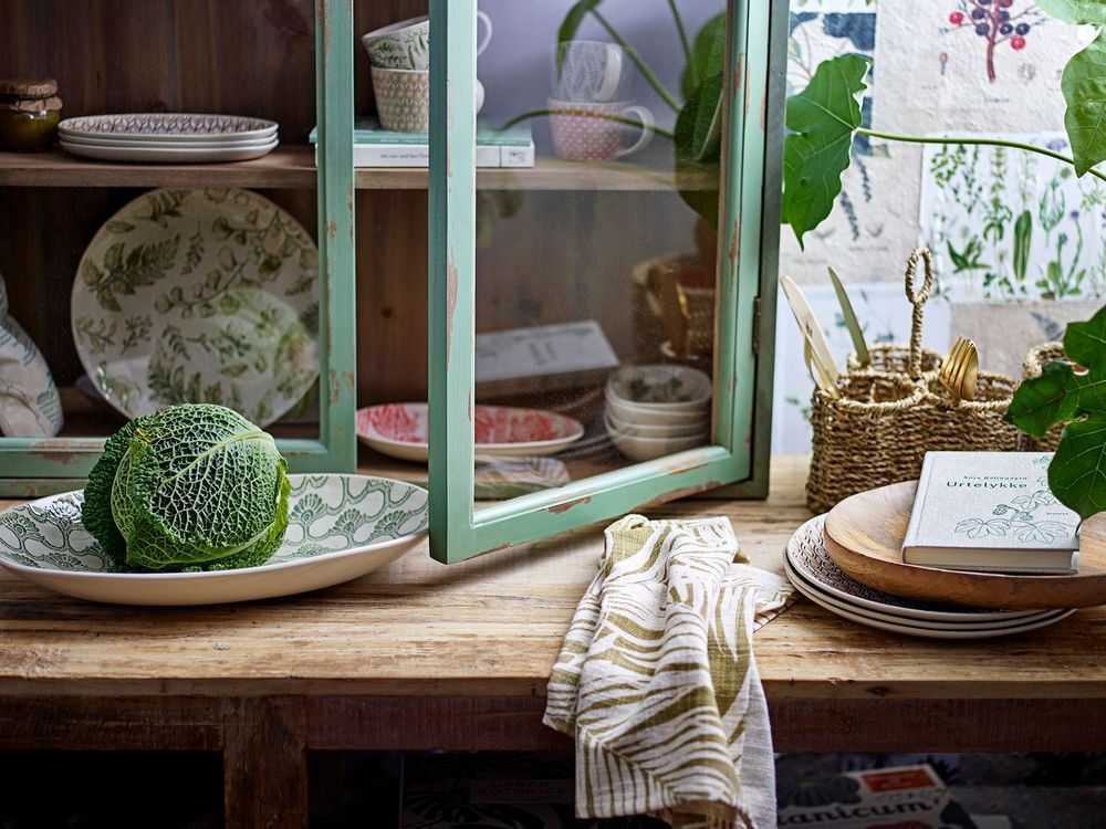 Buffets - Hazem Armoire, Verte, Bois de sapin  - CREATIVE COLLECTION
