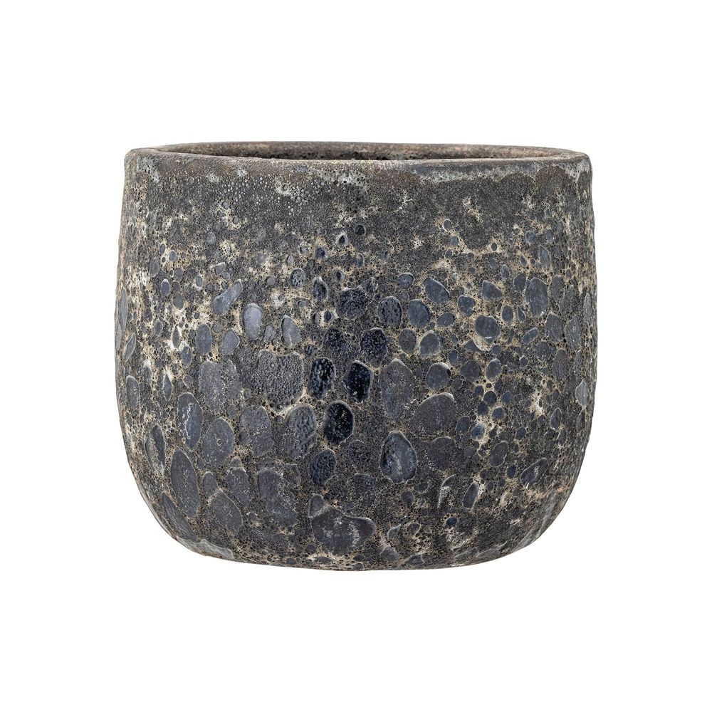 Pots de fleurs - Marko Pot de fleurs, Gris, Terre cuite - BLOOMINGVILLE MULTIBRAND HOUSE