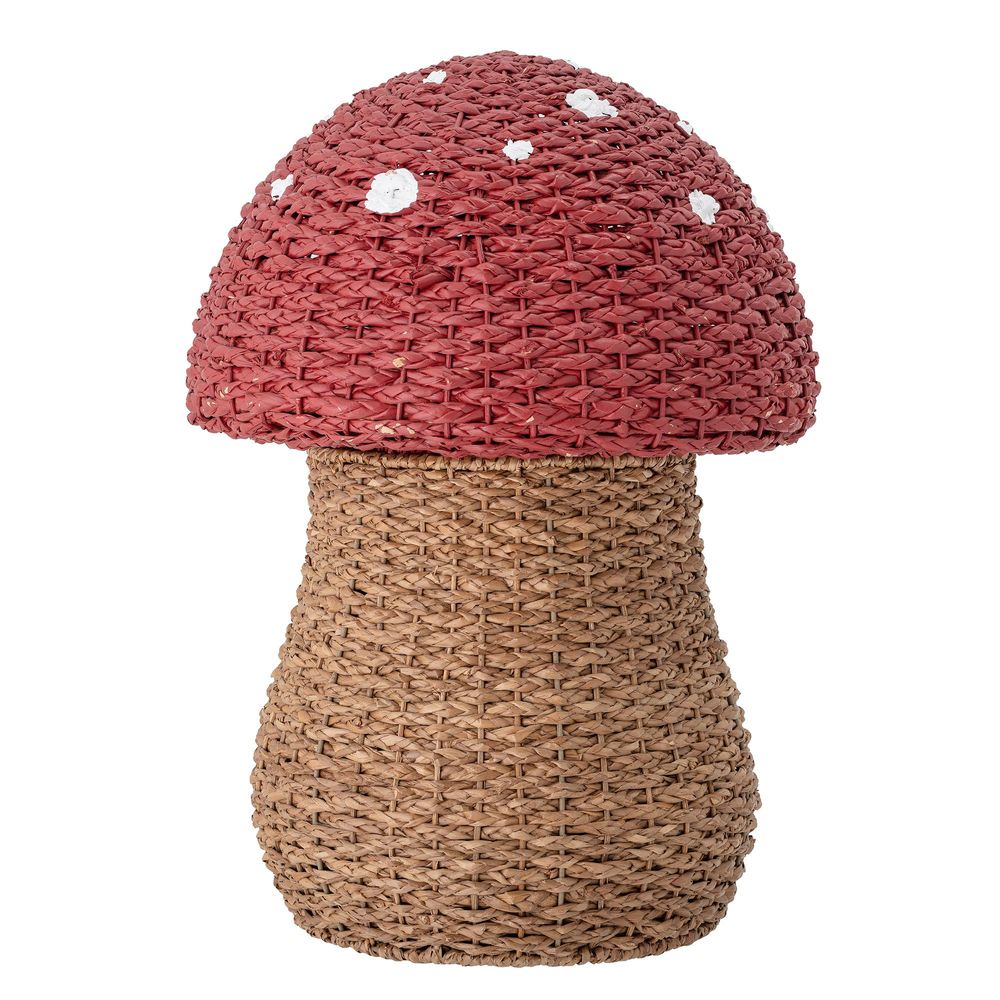 Paniers - Corintha Panier avec couvercle, Rouge, Herbier marin - BLOOMINGVILLE MINI