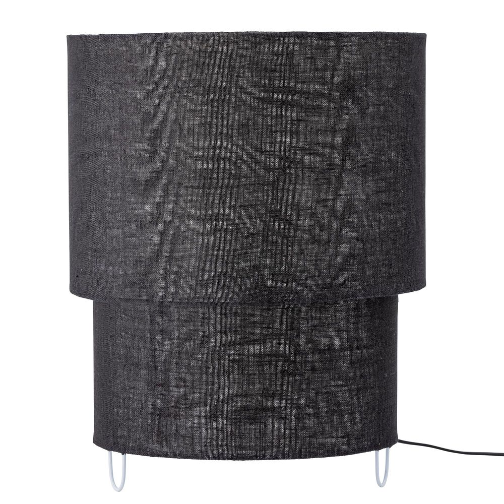 Table lamps - Zalt Table lamp, Black, Linen - BLOOMINGVILLE MULTIBRAND HOUSE
