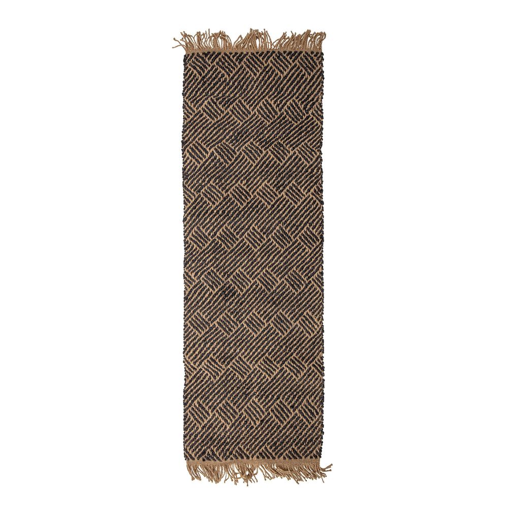 Tapis - Aby Tapis, Noir, Jute  - BLOOMINGVILLE MULTIBRAND HOUSE