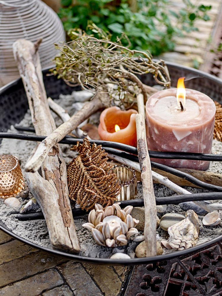 Accessoires de déco extérieure - Fato Bassin aux oiseaux, Noir, Métal  - BLOOMINGVILLE MULTIBRAND HOUSE
