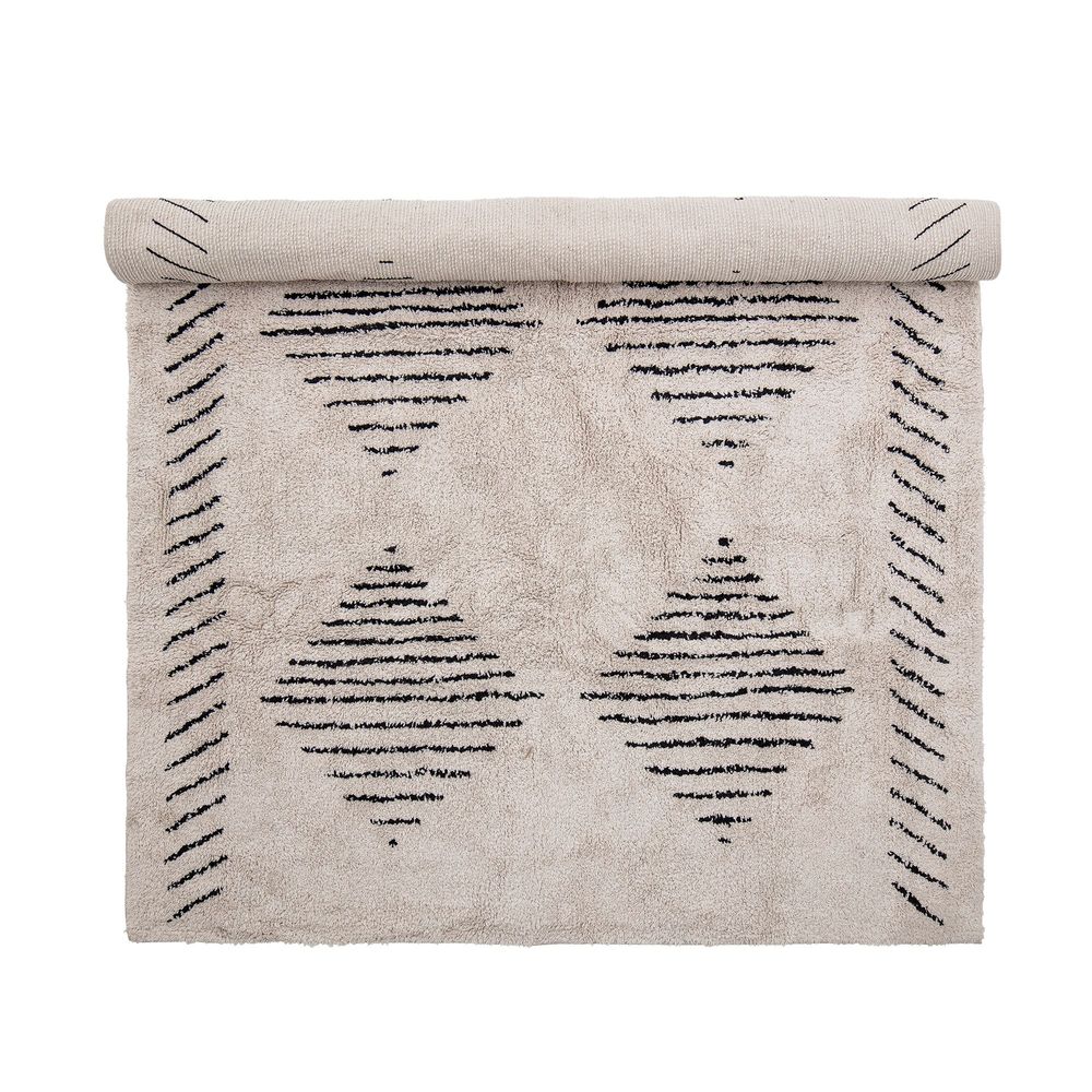 Tapis - Jegor Tapis, Nature, Coton  - BLOOMINGVILLE MULTIBRAND HOUSE