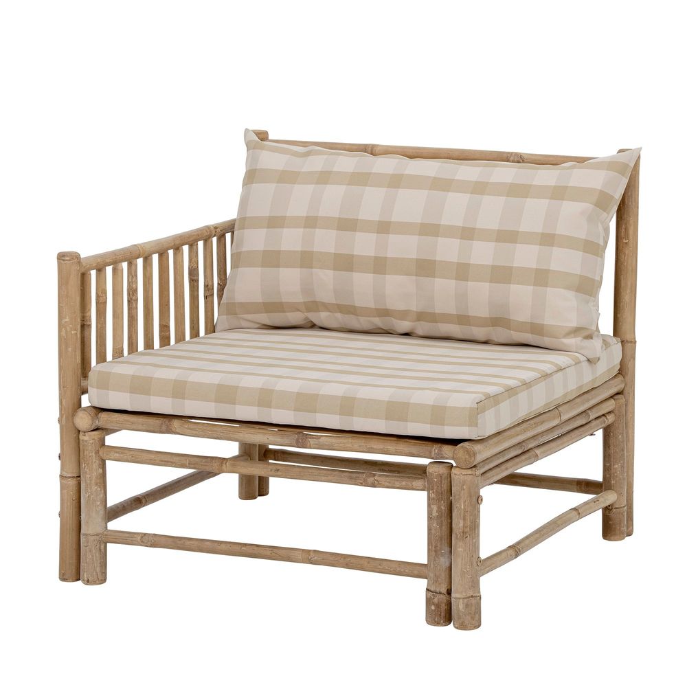 Sofas - Korfu Module Sofa Left Corner, Nature, Bamboo  - BLOOMINGVILLE MULTIBRAND HOUSE