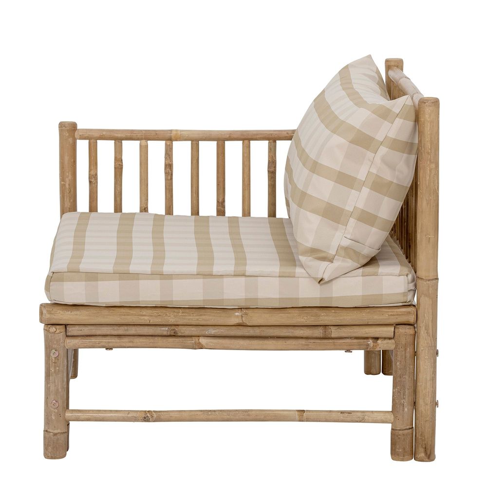 Sofas - Korfu Module Sofa Left Corner, Nature, Bamboo  - BLOOMINGVILLE MULTIBRAND HOUSE