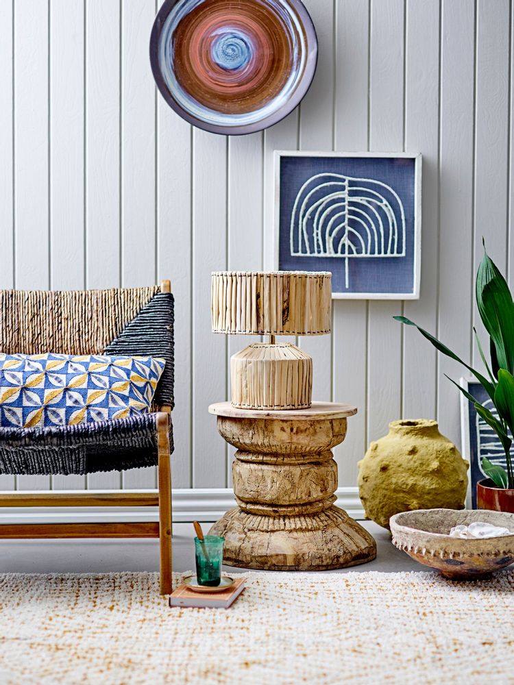 Lounge chairs - Grant Lounge Chair, Black, Teak  - CREATIVE COLLECTION