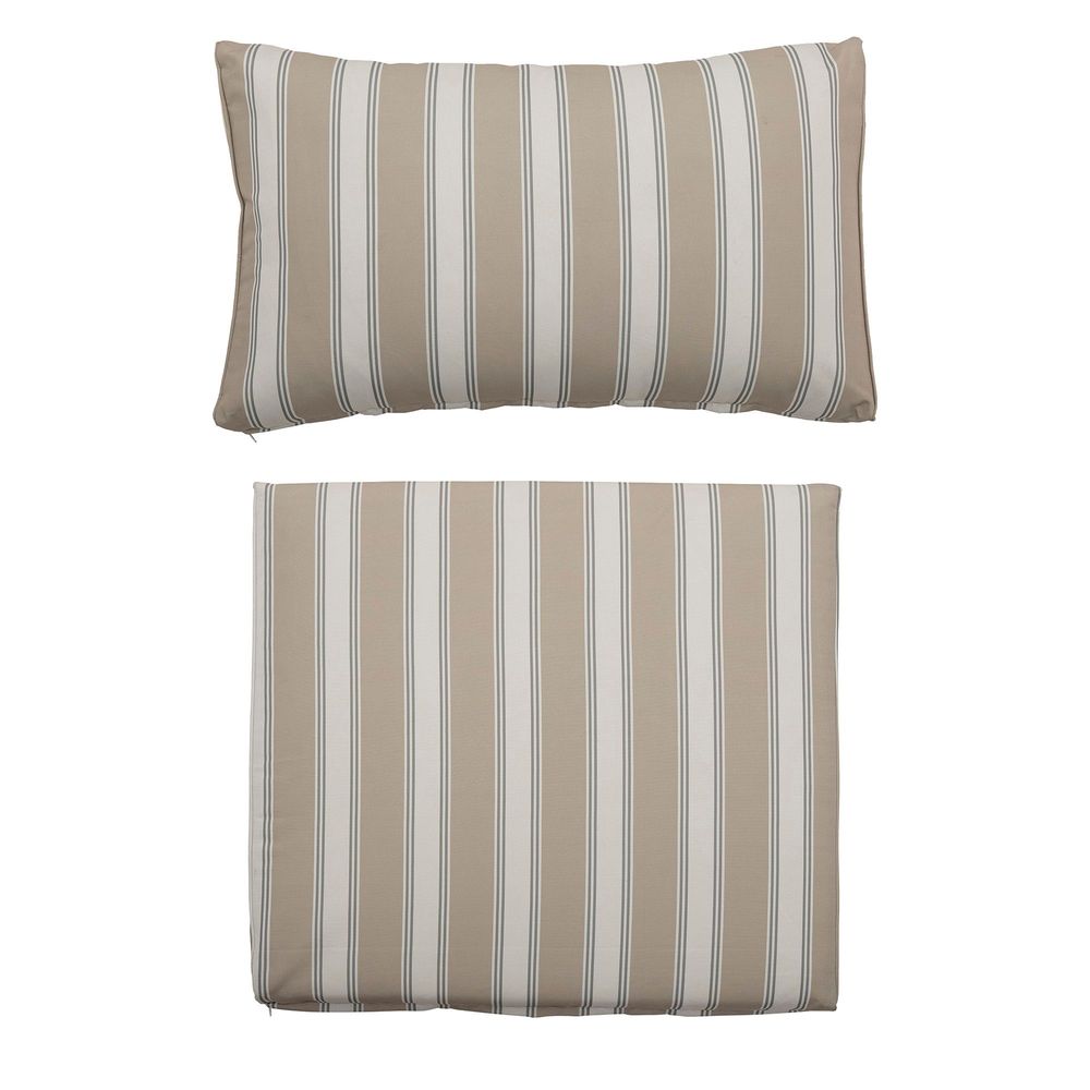 Cushions - Mundo Cushion Cover (No filler), Green, Polyester Set of 2 - BLOOMINGVILLE MULTIBRAND HOUSE