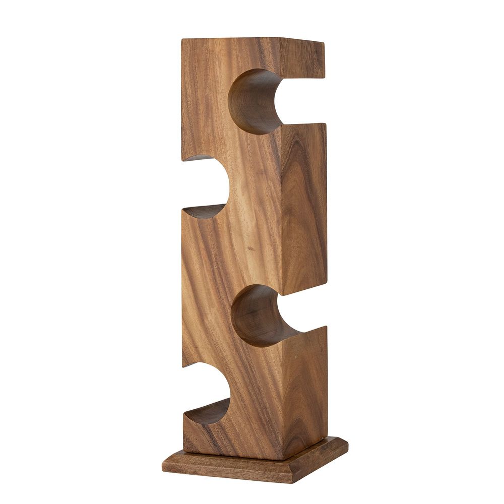 Wine accessories - Ellion Wine Rack, Brown, Acacia - BLOOMINGVILLE MULTIBRAND HOUSE
