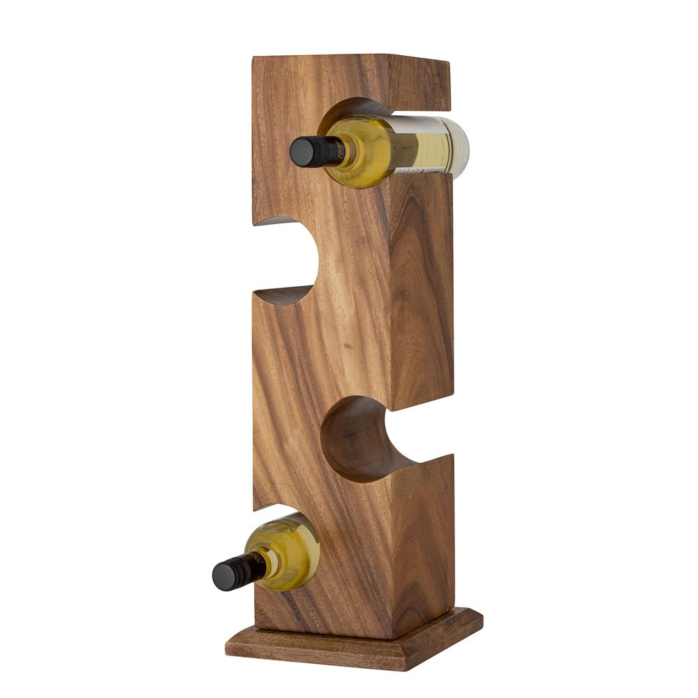 Wine accessories - Ellion Wine Rack, Brown, Acacia - BLOOMINGVILLE MULTIBRAND HOUSE
