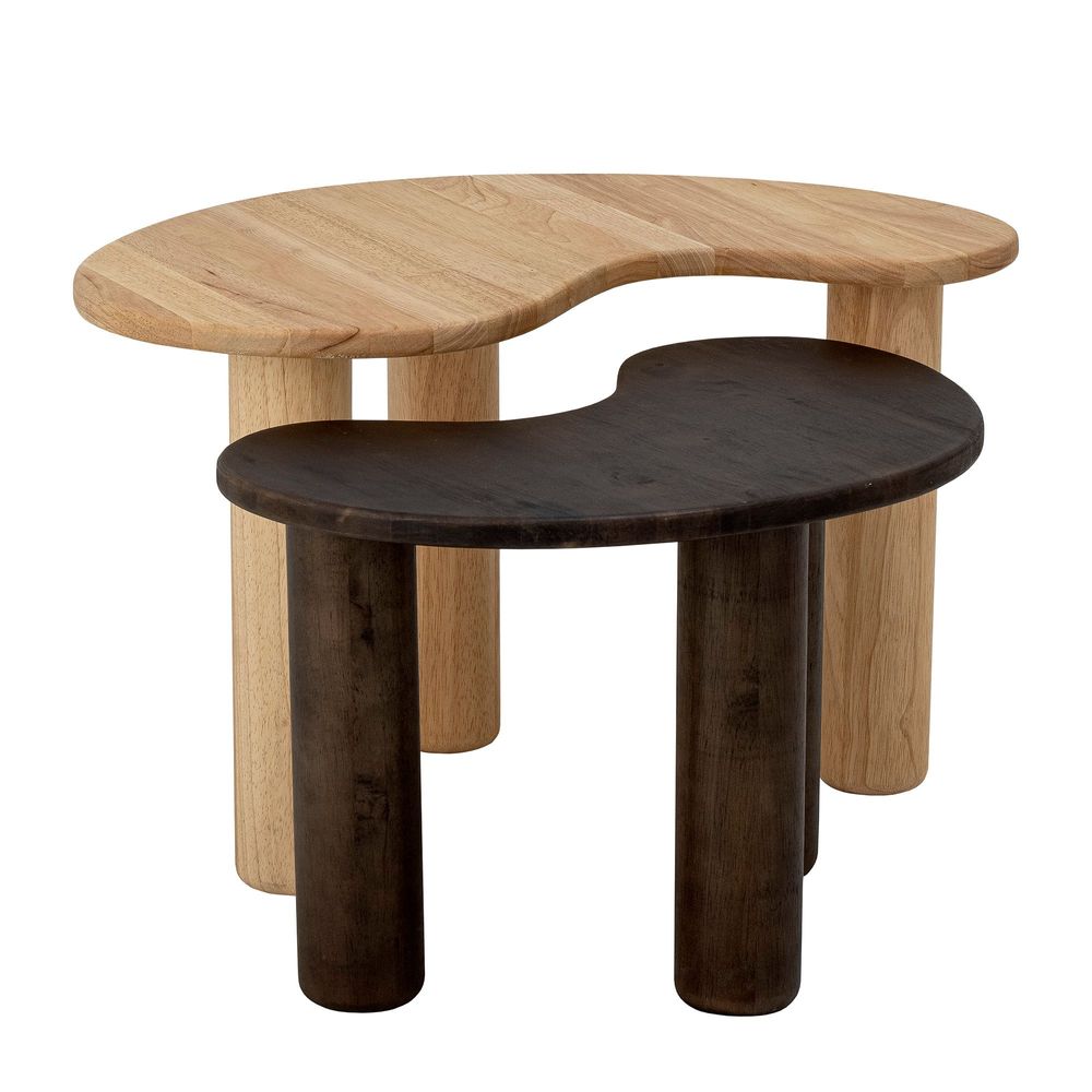 Tables basses - Luppa Table basse, Nature, Bois d'hévéa - BLOOMINGVILLE MULTIBRAND HOUSE