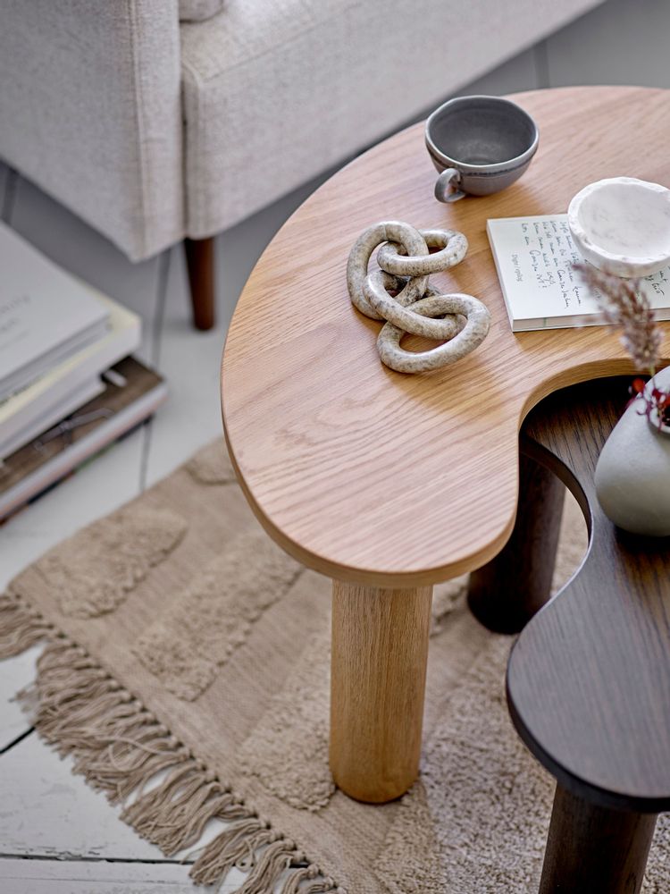 Tables basses - Luppa Table basse, Nature, Bois d'hévéa - BLOOMINGVILLE MULTIBRAND HOUSE