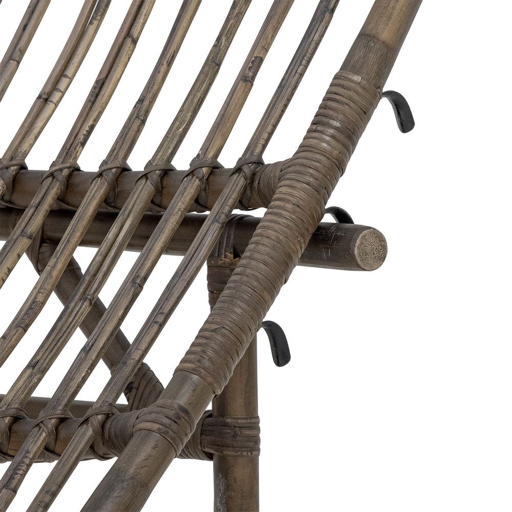 Lounge chairs - Dione Deck Chair, Brown, Rattan - BLOOMINGVILLE MULTIBRAND HOUSE