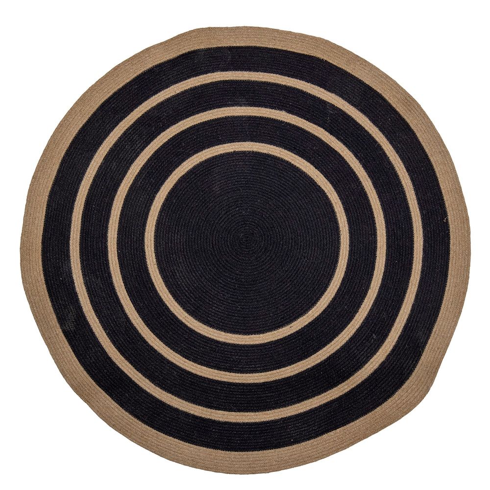 Rugs - Lune Rug, Black, Seagrass - BLOOMINGVILLE MULTIBRAND HOUSE