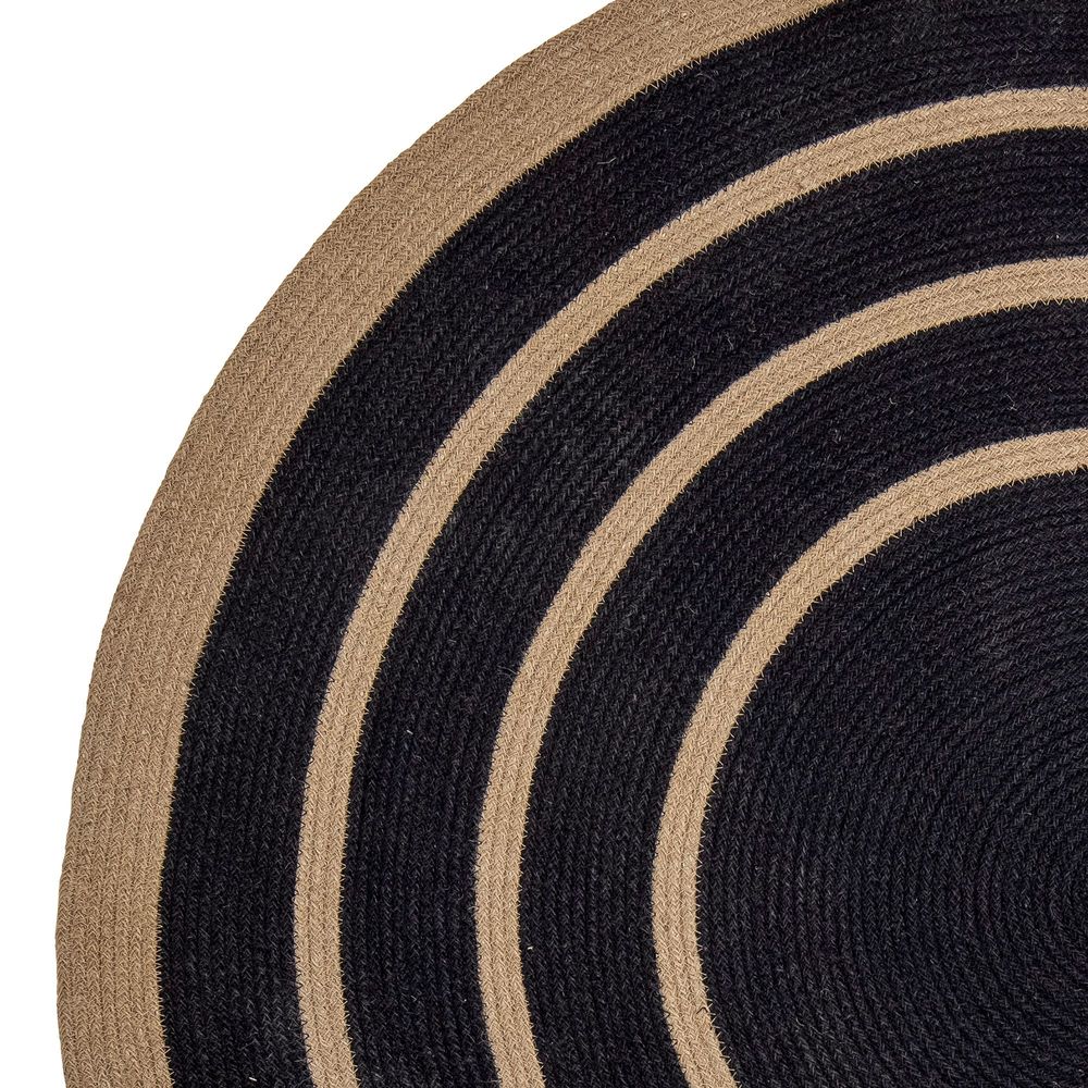 Rugs - Lune Rug, Black, Seagrass - BLOOMINGVILLE MULTIBRAND HOUSE
