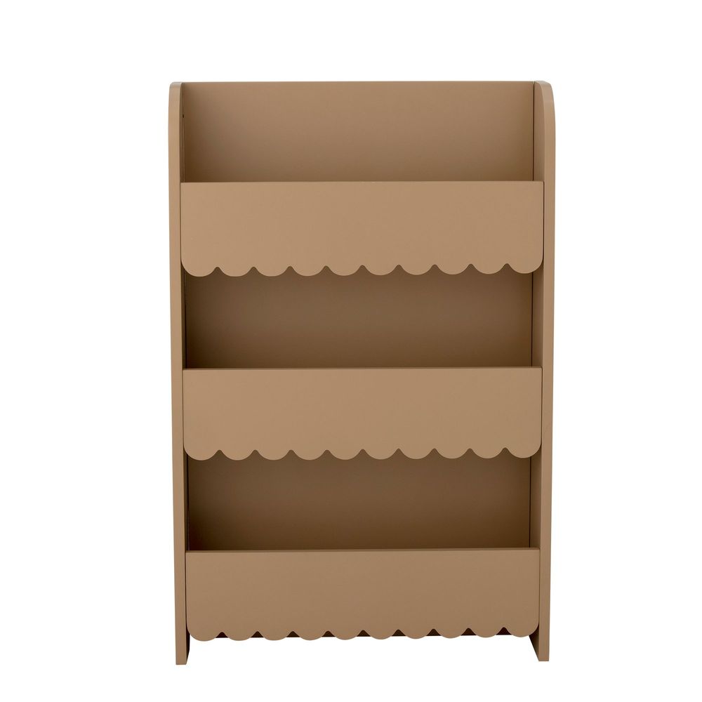 Bookshelves - Salma Bookcase, Brown, MDF - BLOOMINGVILLE MINI