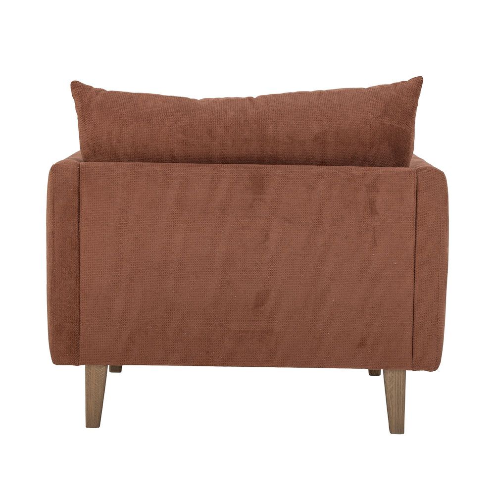 Chaises longues - Thess Chaise de salon, Marron, FSC® Mix, Regain Poly - CREATIVE COLLECTION