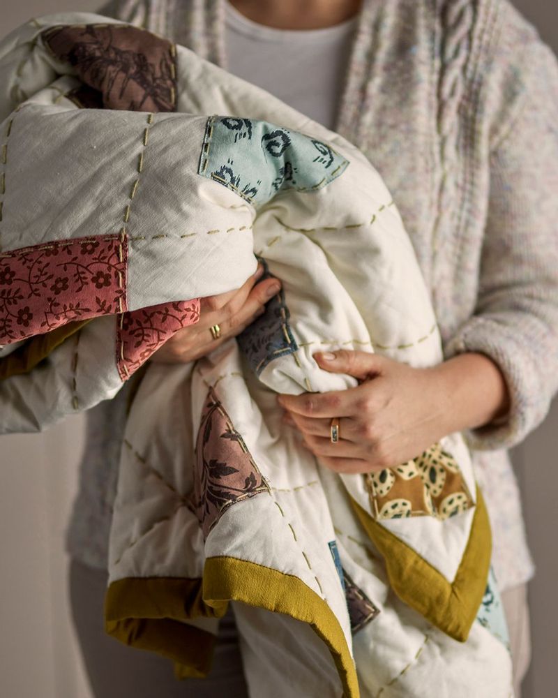 Accessoires pour puériculture - Melua Quilt, Nature, Coton - BLOOMINGVILLE MINI