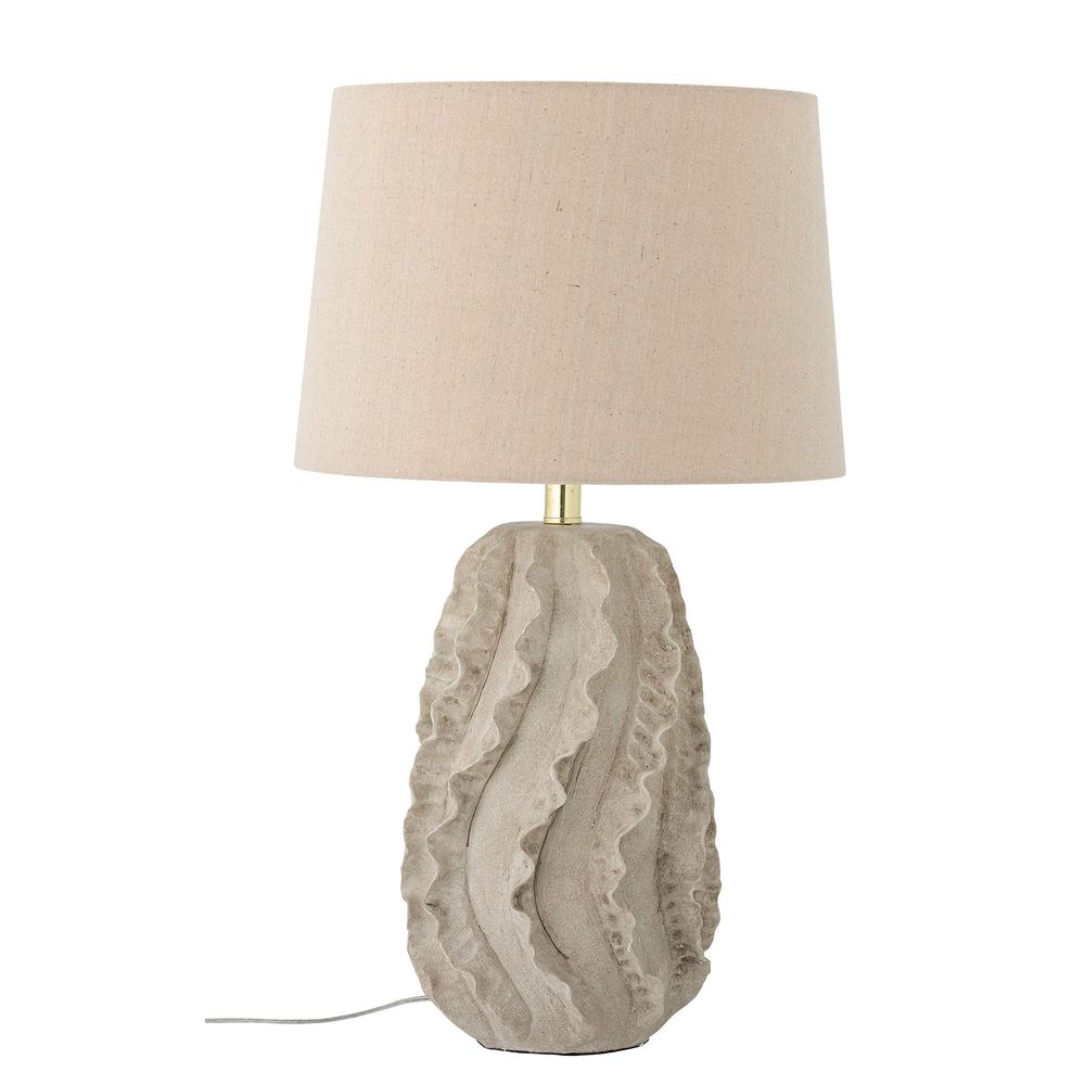 Table lamps - Natika Table lamp, Nature, Stoneware - CREATIVE COLLECTION