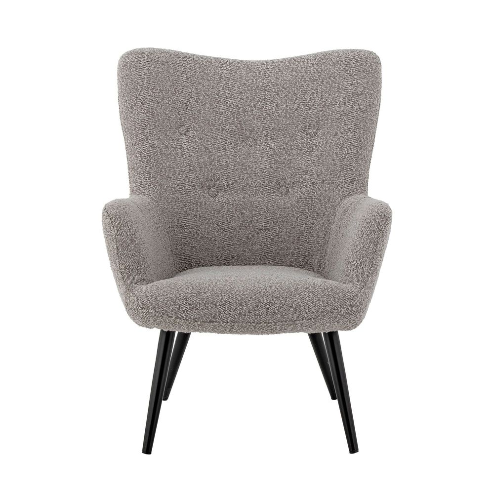 Chaises longues - Perry Chaise de salon, Nature, Polyester  - BLOOMINGVILLE MULTIBRAND HOUSE