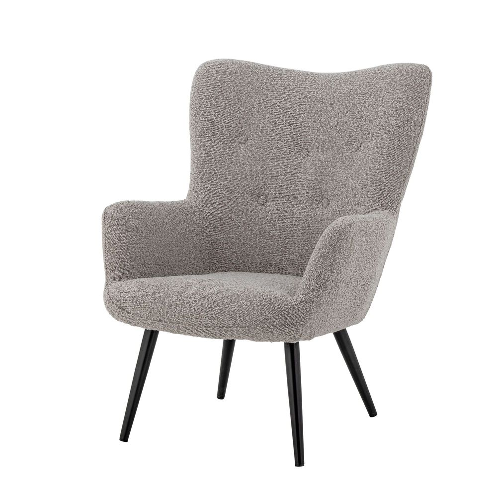 Chaises longues - Perry Chaise de salon, Nature, Polyester  - BLOOMINGVILLE MULTIBRAND HOUSE
