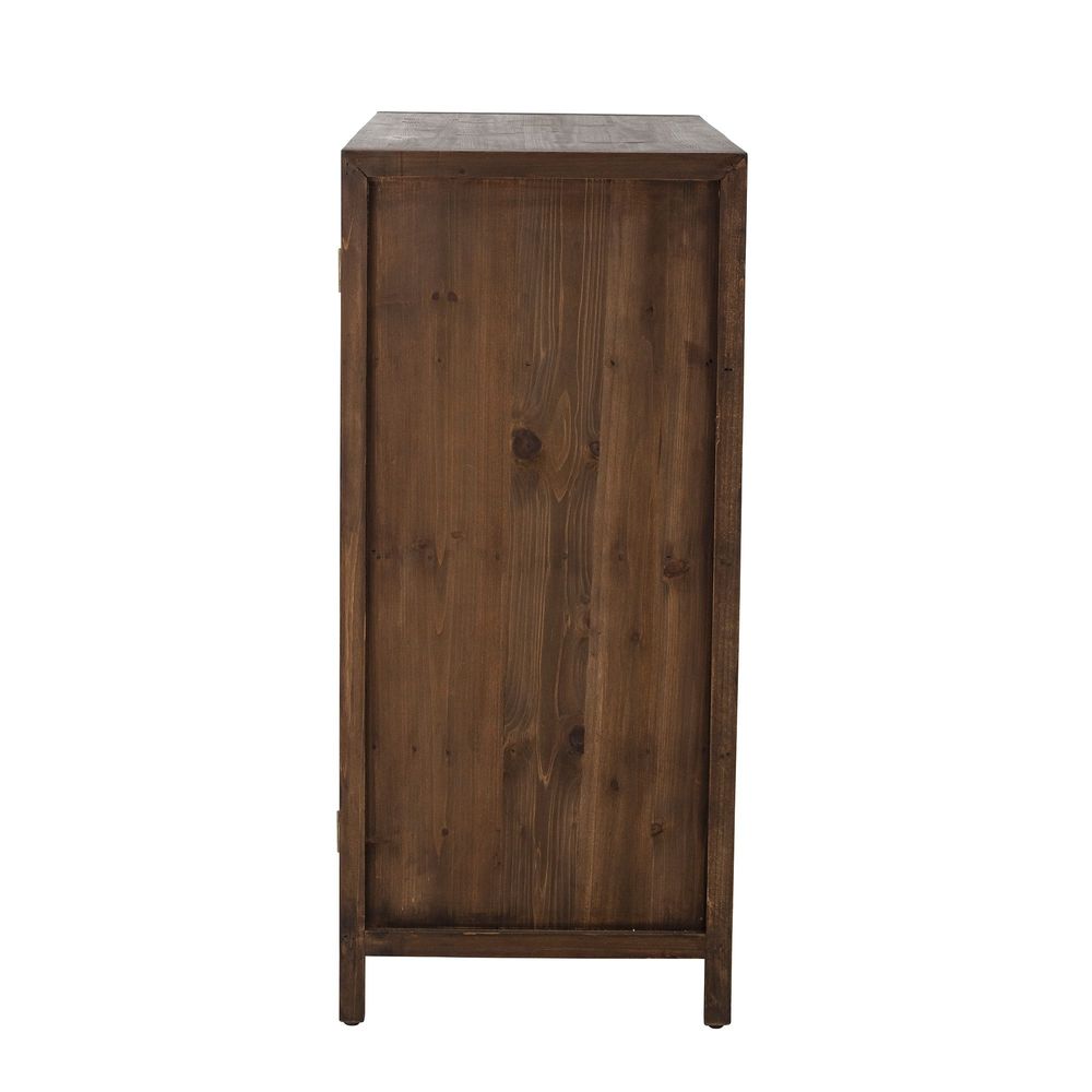 Buffets - Marl Armoire, Marron, Bois de sapin  - CREATIVE COLLECTION