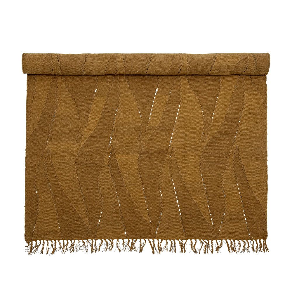 Tapis - Zola Tapis, Marron, Laine - BLOOMINGVILLE MULTIBRAND HOUSE