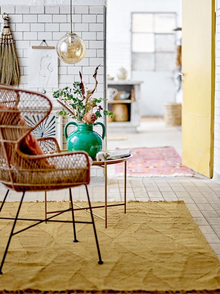 Tapis - Zola Tapis, Marron, Laine - BLOOMINGVILLE MULTIBRAND HOUSE