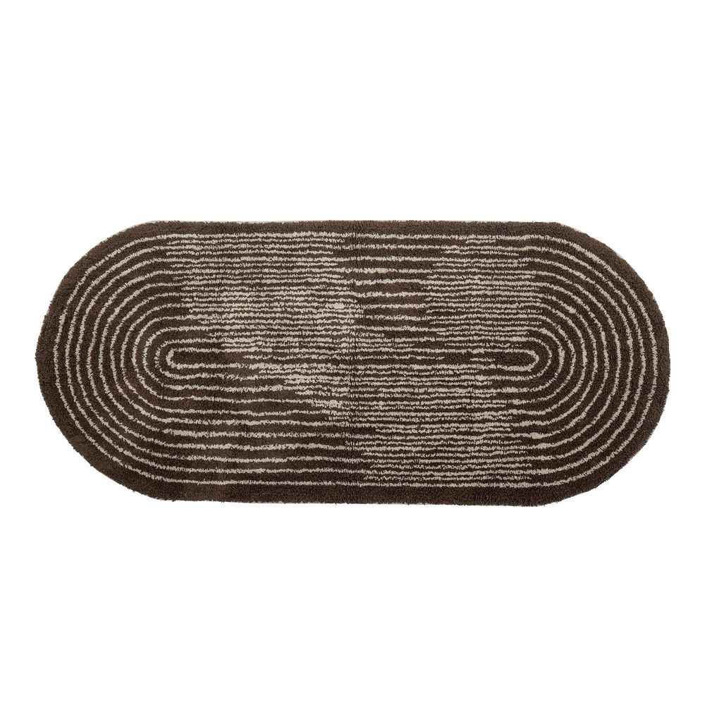 Rugs - Zhina Rug, Brown, Cotton  - BLOOMINGVILLE MULTIBRAND HOUSE