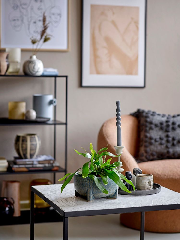 Coffee tables - Niah Coffee Table, White, Stone - BLOOMINGVILLE MULTIBRAND HOUSE