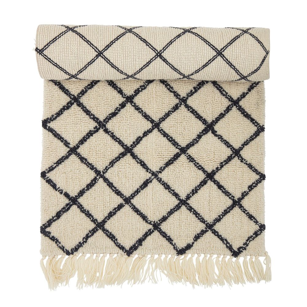 Rugs - Warda Rug, Nature, Wool - BLOOMINGVILLE MULTIBRAND HOUSE