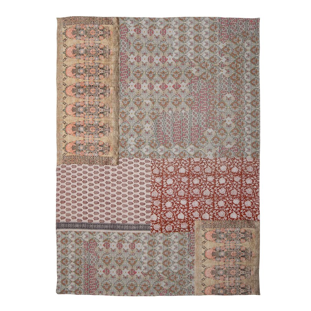 Tapis - Ysolde Tapis, Rouge, Coton  - CREATIVE COLLECTION