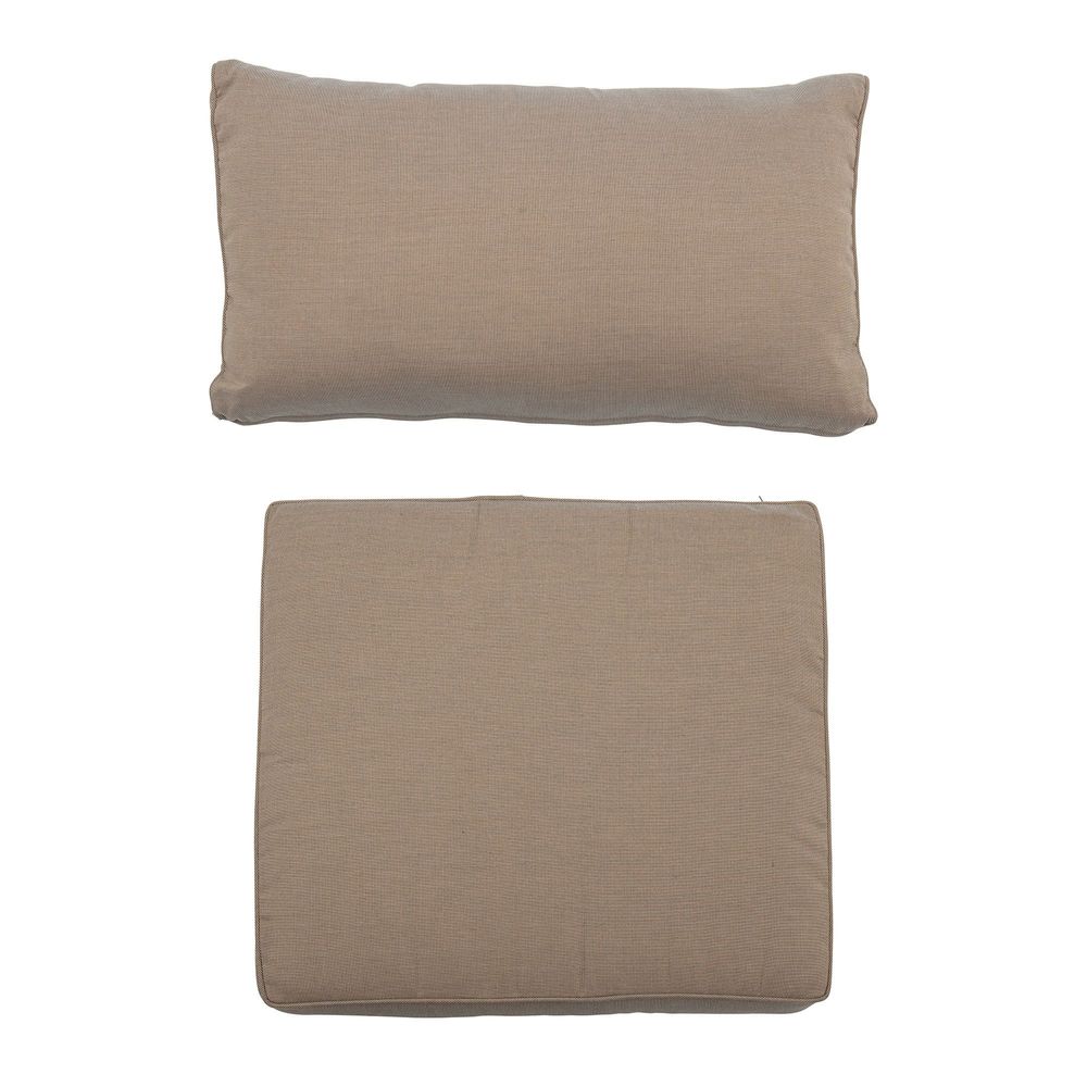 Coussins - Mundo Housse de coussin (Pas de remplissage), Marron, Polyester Set of 2 - BLOOMINGVILLE MULTIBRAND HOUSE