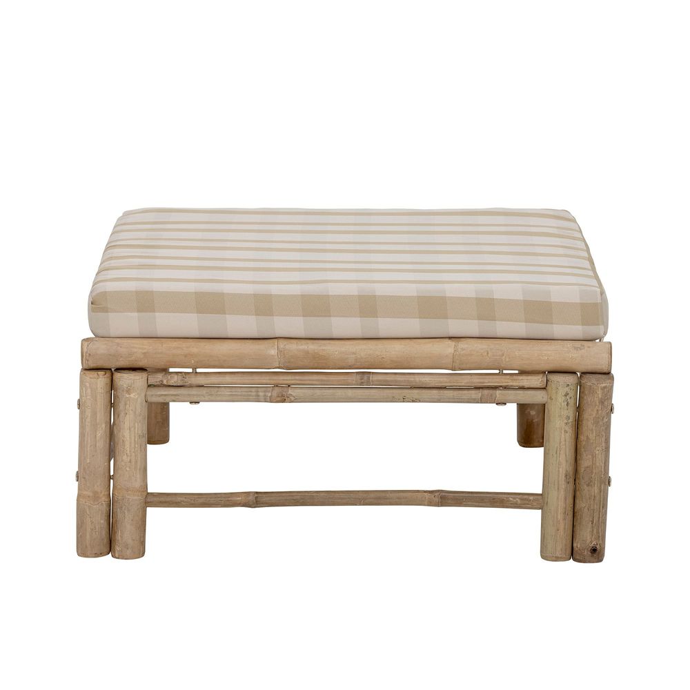 Canapés - Korfu Pouf modulable, Nature, Bambou - BLOOMINGVILLE MULTIBRAND HOUSE