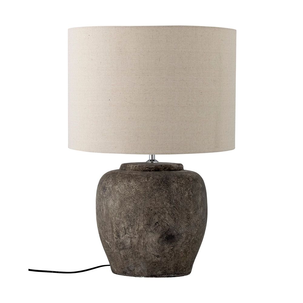 Table lamps - Isabelle Table lamp, Grey, Stoneware - BLOOMINGVILLE MULTIBRAND HOUSE