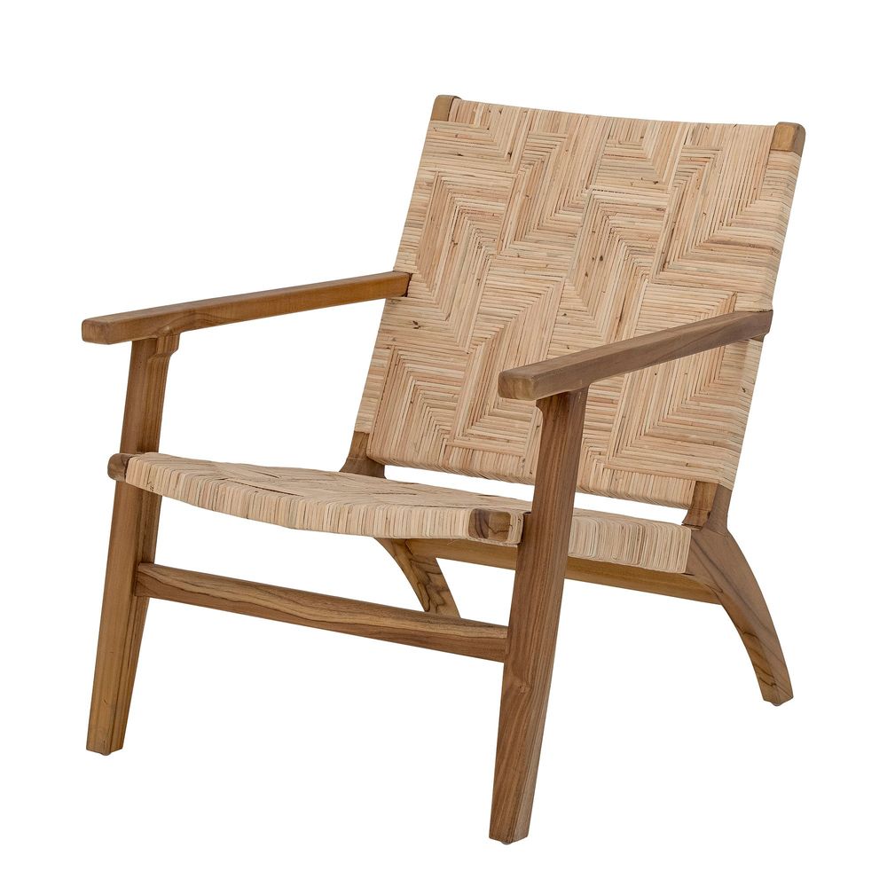Chaises longues - Mills Chaise de salon, Marron, Rotin - CREATIVE COLLECTION