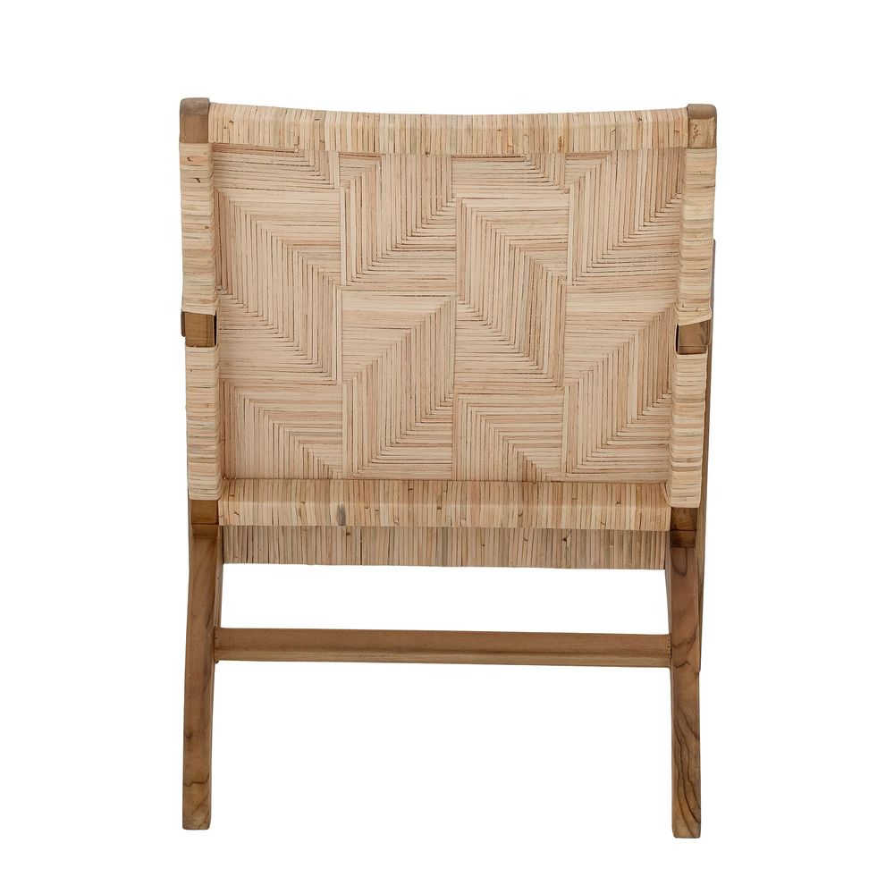 Chaises longues - Mills Chaise de salon, Marron, Rotin - CREATIVE COLLECTION