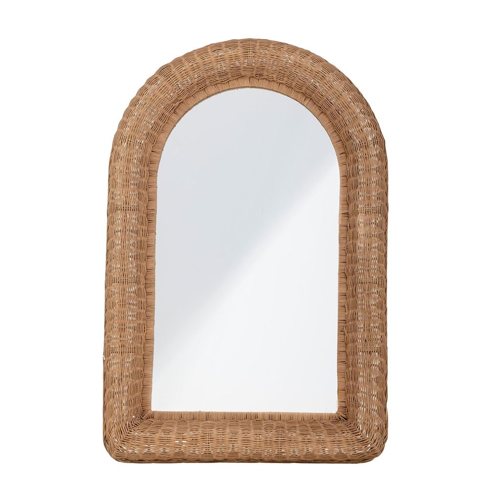 Mirrors - Maleen Wall Mirror, Nature, Rattan - BLOOMINGVILLE MULTIBRAND HOUSE
