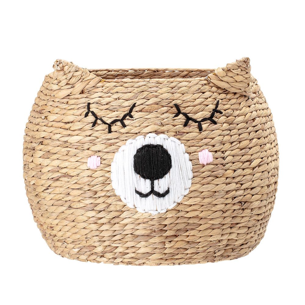 Shopping baskets - Eman Basket, Nature, Water Hyacinth  - BLOOMINGVILLE MINI
