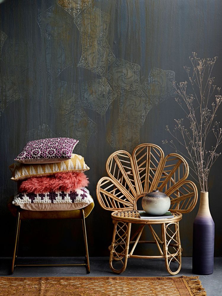 Vases - Serok Vase déco, Violet, Terre cuite - BLOOMINGVILLE MULTIBRAND HOUSE