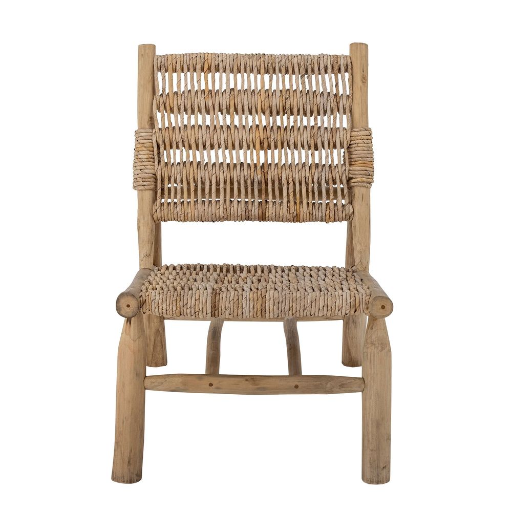 Lounge chairs - Ruthy Lounge Chair, Nature, Teak  - BLOOMINGVILLE MULTIBRAND HOUSE
