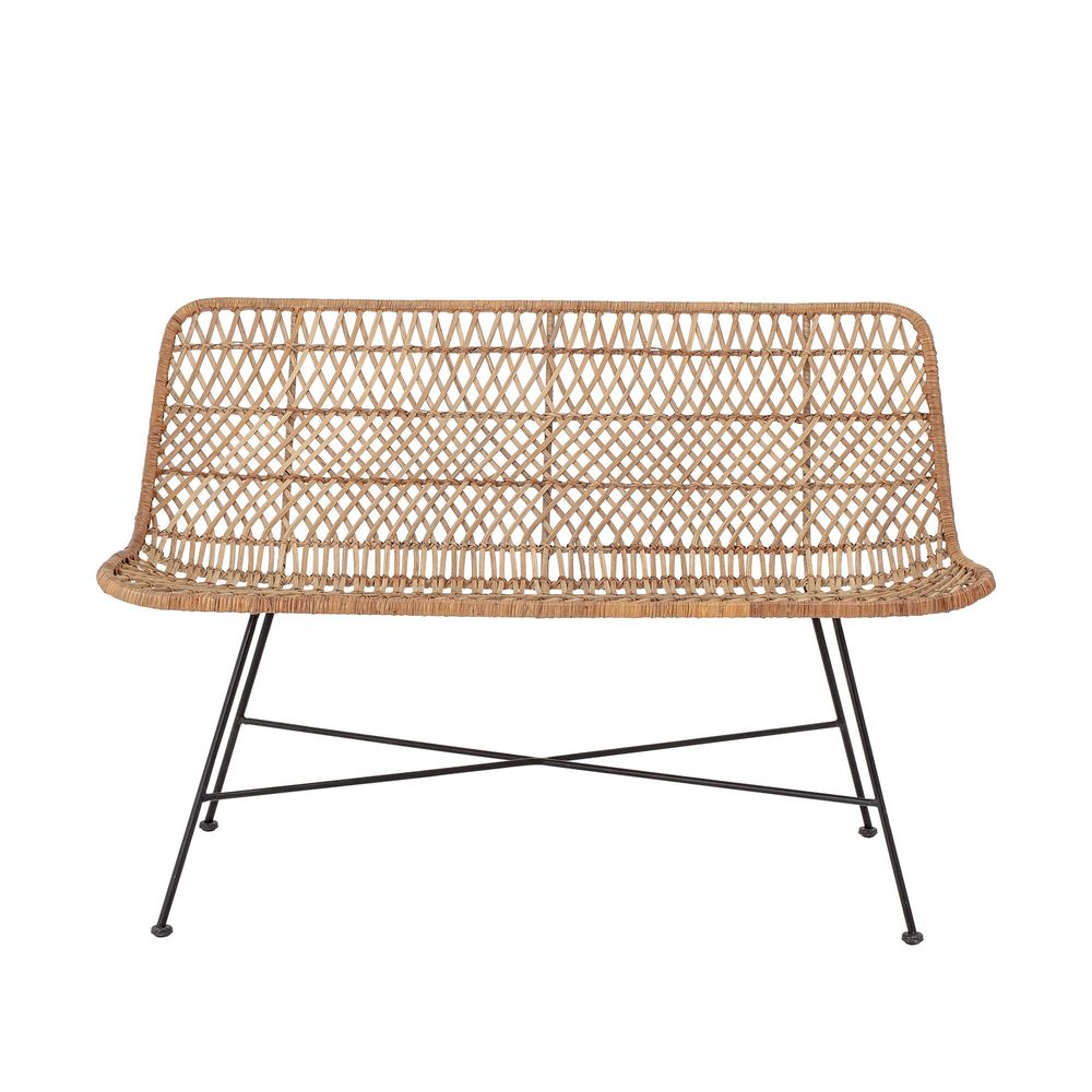 Bancs - Hallie Banc, Nature, Rotin - BLOOMINGVILLE MULTIBRAND HOUSE