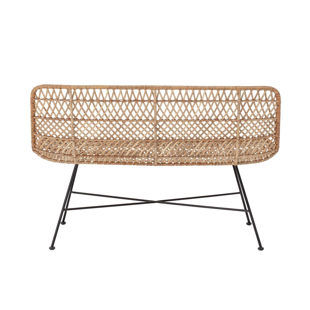 Bancs - Hallie Banc, Nature, Rotin - BLOOMINGVILLE MULTIBRAND HOUSE