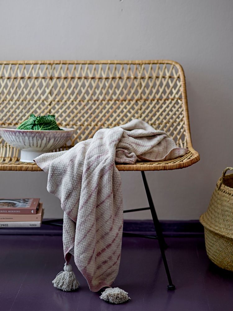 Bancs - Hallie Banc, Nature, Rotin - BLOOMINGVILLE MULTIBRAND HOUSE