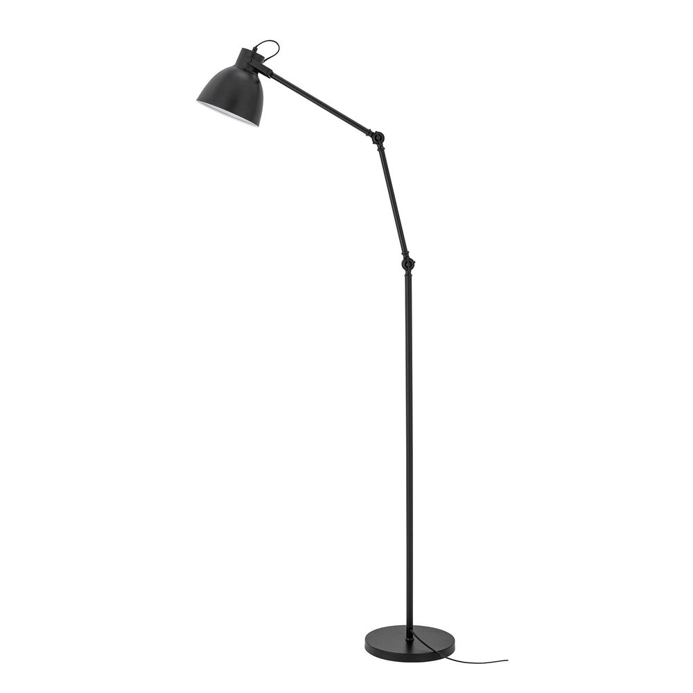 Floor lamps - Barca Floor Lamp, Black, Metal  - CREATIVE COLLECTION