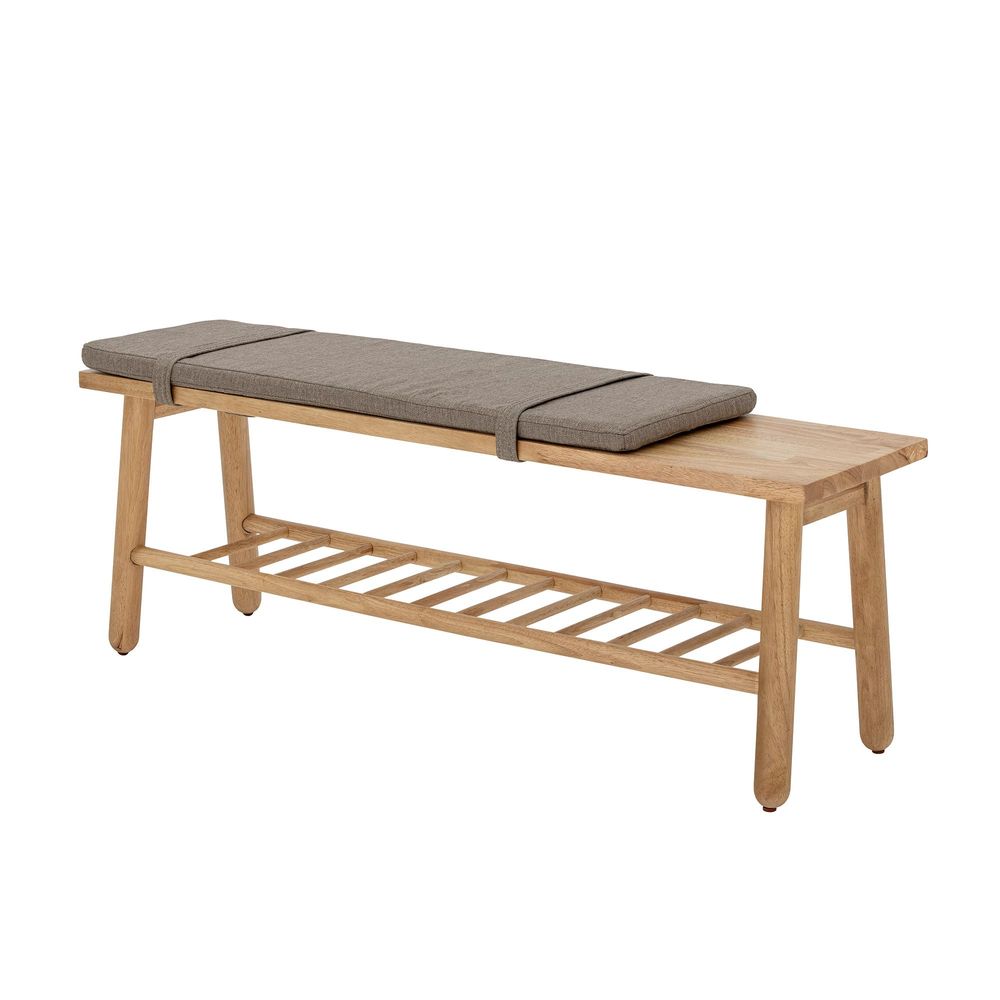 Bancs - Linde Banc, Nature, Bois d'hévéa - BLOOMINGVILLE MULTIBRAND HOUSE