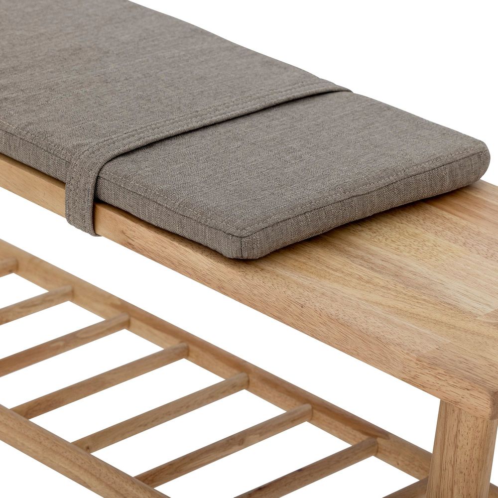 Bancs - Linde Banc, Nature, Bois d'hévéa - BLOOMINGVILLE MULTIBRAND HOUSE